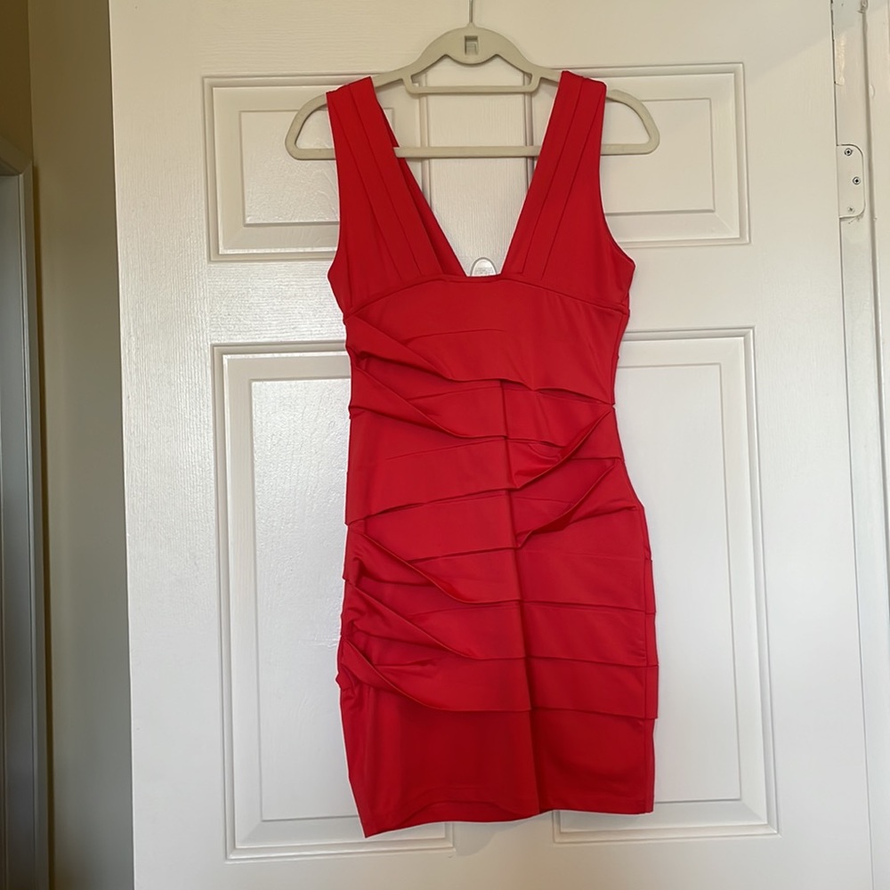 Pink Bodycon Dress - Picture 5 of 10